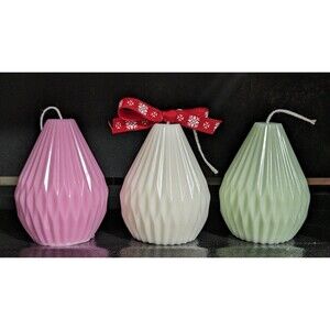 Pear shape candlel Unique Candlel Pillar decor Candlel Art Decor Candlel